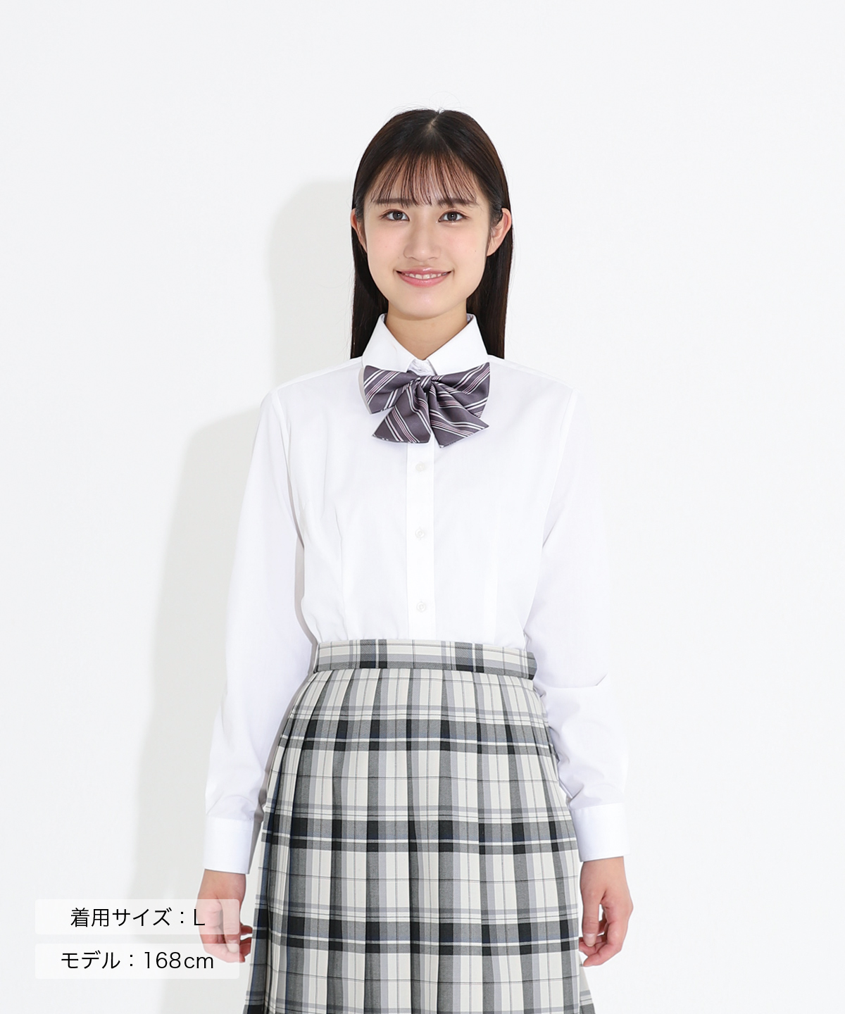 〔M〕女子 シャツ3点セット　ホワイトシャツ×ホワイトスカート